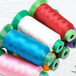 fil coudre polyester haute résistance bobines fil couture broderie artisanale