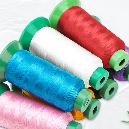 fil coudre polyester haute résistance bobines fil couture broderie artisanale