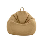 Sac main moderne rose clair gris beige doux uni coton 80cm 90cm