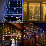 guirlande lumineuse étoiles blanc doré moderne 30 led solaire adhésif chambre patio