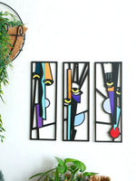 Décoration murale cadeau artistique en bois