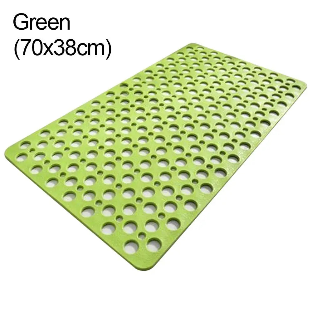 tapis bain moderne perforé anti dérapant rose bleu vert gris cupules succion