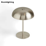 lampe table led rechargeable couleurs doré argenté noir moderne chambre decoration maison