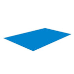tapis piscine bleu texture tissée protection sol grande taille rectangulaire sans fixation