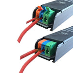 transformateur led 12v 24v 60w 100w 200w 300w 400w noir moderne câbles colorés certifié