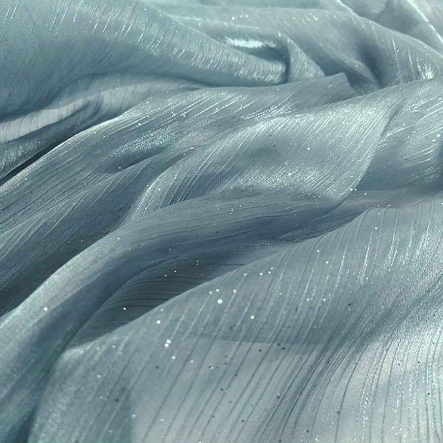 tulle paillettes dorées bleu nuit noir translucide élégant mariage robe jupes cérémonie glamour polyester