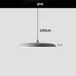 Suspension lumineuse moderne bleu noir gris blanc rose plat scandinave 249lm 2ans