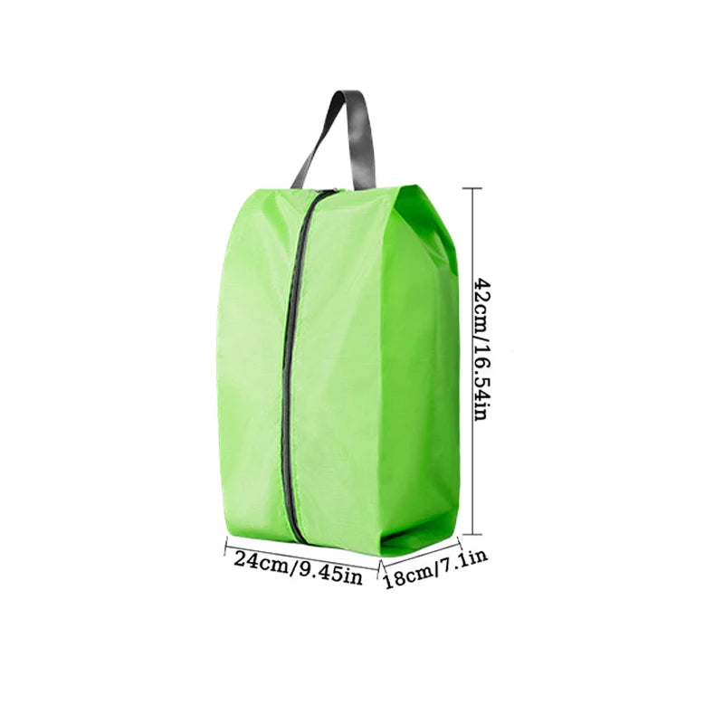 sacs chaussures pliables imperméables multi usages réutilisables modernes portables étanches zippées stockage organisation voyage