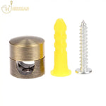 cache boulon vis fixation moderne noir cuivre doré argenté blanc lisses opaques