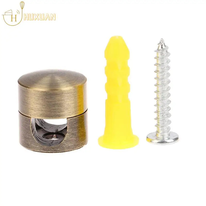 cache boulon vis fixation moderne noir cuivre doré argenté blanc lisses opaques