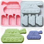 moules gâteau silicone tracteurs rose bleu modernes facilement nettoyables sans odeur déformable respectueux environnementOpaque