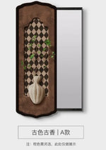 tableau mural decoratif geometrique oil canvas alu frame maison accessoires deco classic rustique
