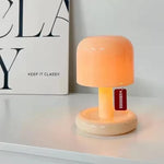 lampe table moderne rechargeable blanc orange matériau abs flux lumineux 249 2000 usb tactile