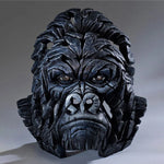 masques animaux sculptés résine noir gris brun artisanal maison décoration contemporaine