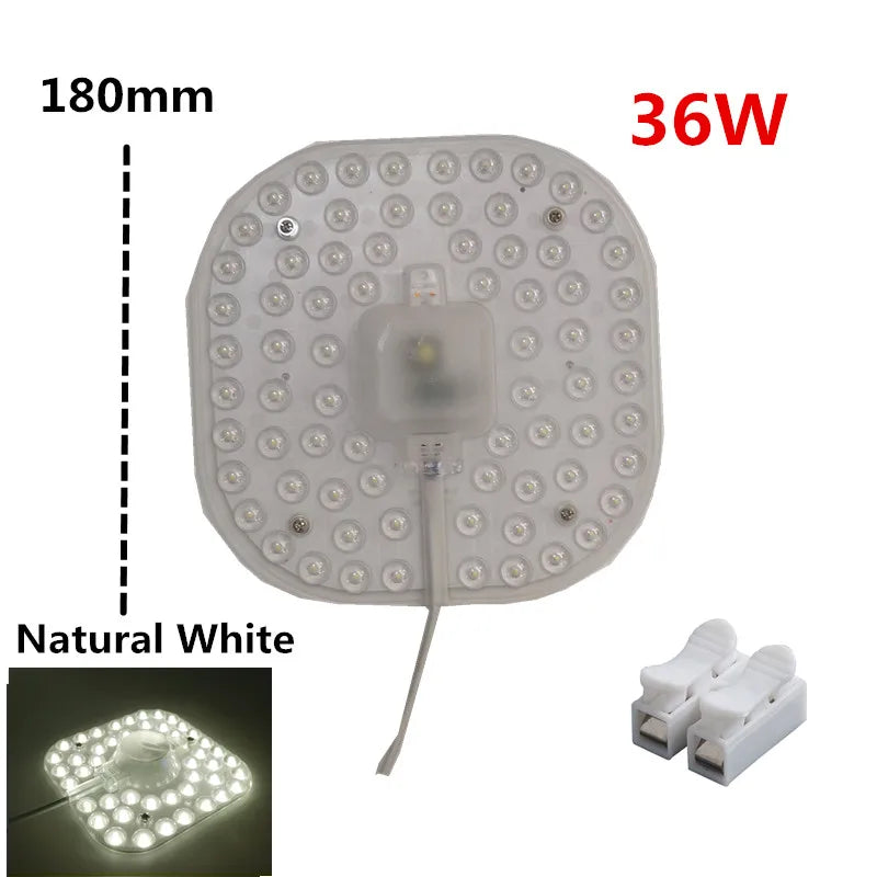 Module LED blanc 12W 18W 24W 36W naturel chaleureux moderne câble