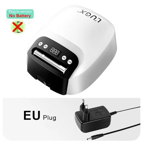 lampe ongles rechargeable séchage rapide uv led nail dryer portable moderne blanc