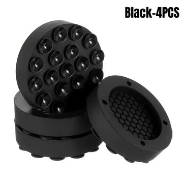 protecteurs sol machine laver gris noir perforés antivibration adhésifs modernes pack 4pcs 8pcs 12pcs