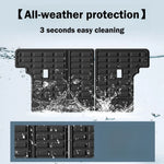 tapis sol voiture noir grille protection moderne clips fixations toutes saisons