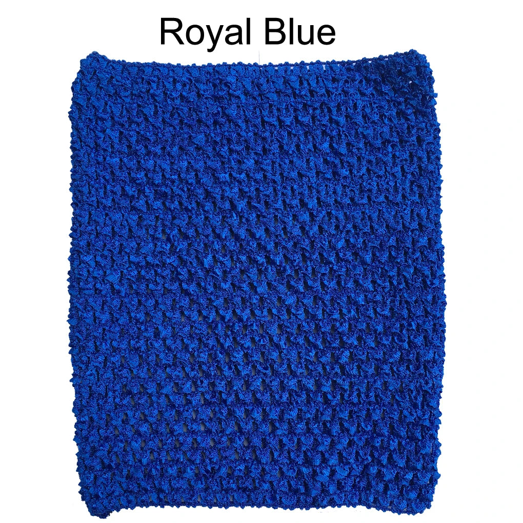 serviette crochet fait main motif rayures horizontales artisanale décoration maison enfant