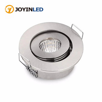 Spot LED 3W Argenté Moderne 12V Câbles D44mm H22mm Opacité