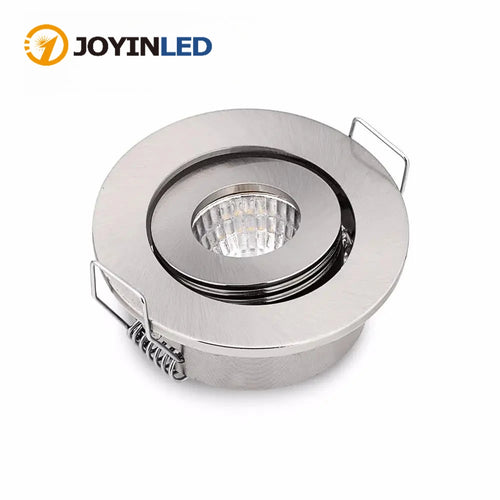 Spot LED 3W Argenté Moderne 12V Câbles D44mm H22mm Opacité