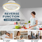 ventilateur oscillant blanc jaune moderne télécommande grille ventilation 49cm diamètre