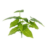 plante artificielle décorative feuilles vertes blanches rouges salon maison moderne naturel