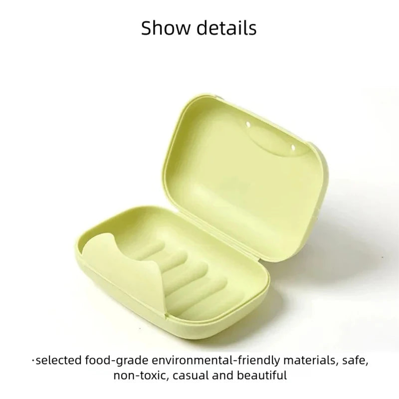 boîte savon portable plastique mat voyage salle bain maison petit