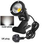 projecteur led noir moderne pinces 3000k us plug 6.6ft cable