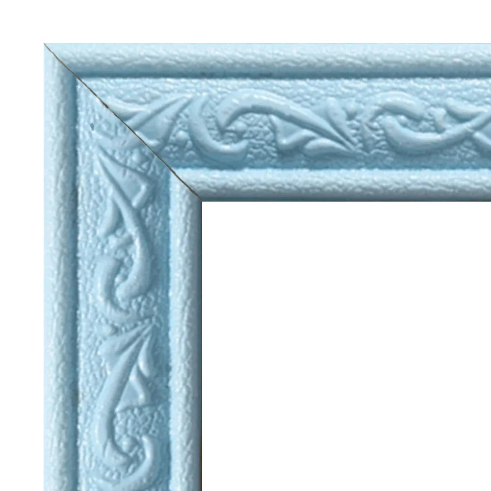 corniche décorative adhésive ornements floraux relief classique violet marron beige noir bleuclair gris doré