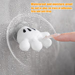 support mural décoratif main mickey blanc ventouse brosses dents chargeurs accessoires bain