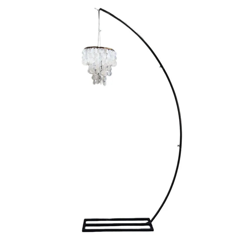 arche décorative mariage suspension lumineuse métal moderne élégante intérieur anniversaire baby shower