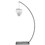 arche décorative mariage suspension lumineuse métal moderne élégante intérieur anniversaire baby shower