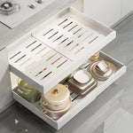 Organisateur d'armoire pour épices dans un tiroir de cuisine