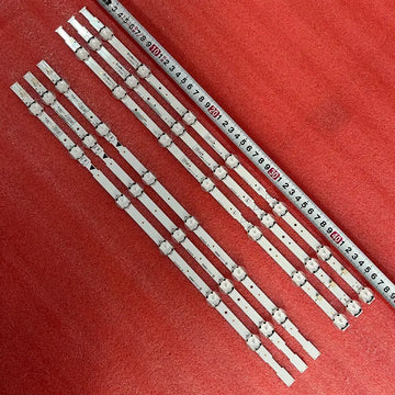 bande led blanche téléviseur écran plat connecteurs fixation moderne
