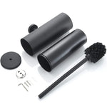 brosse wc or noir argent moderne adhésif conteneur pièces montage durable inoxydable