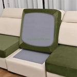 housses canapé velours 100% polyestère vert olive gris bleu marine marron moderne printemps été