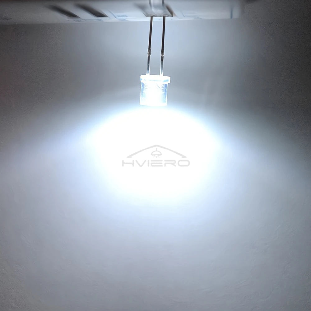 diodes led transparentes bleu rose orange blanc chaud vert jaune blanc 5mm 10 pièces