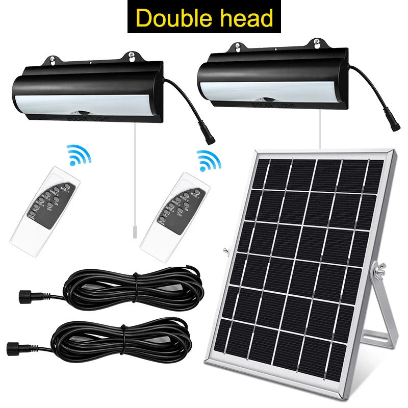 lampe solaire extérieure détecteur mouvement projecteur led moderne noir blanc carreaux