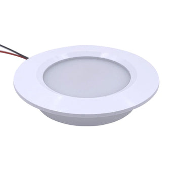 spot led encastrable ultra mince 12v armoire cuisine vitrine blanc noir argent