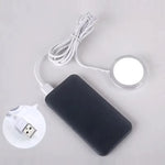 éclairage led spot or noir blanc câble usb boîtier contrôle moderneintérieur camping car caravane