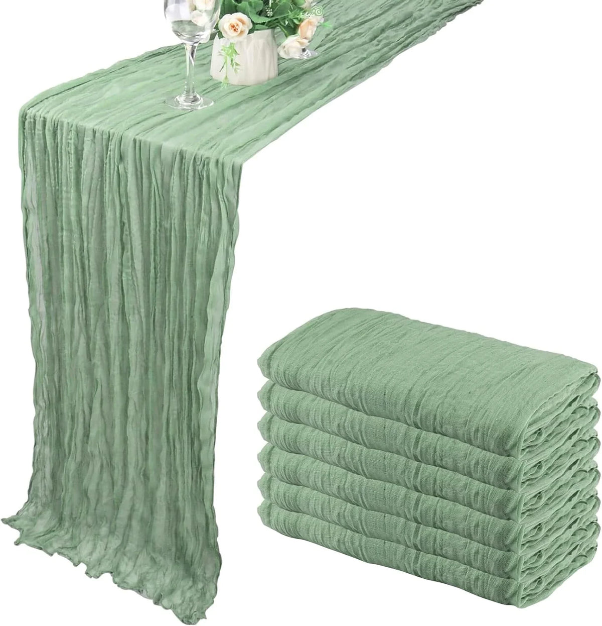 tableau chemin table vert bleu violet beige rayures horizontales opacité texturé rustique mariage fête
