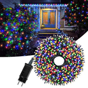 Guirlande lumineuse LED Noël 100M 8 modes IP65 pour extérieur et intérieur - Décoration fête