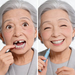adhésifs prothèses dentaires kit décoration sourires naturels soins dentaires prothèse pratique blanche brillante