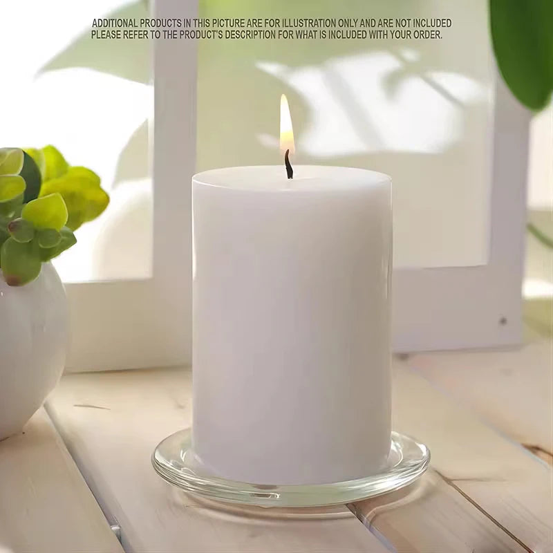 bougies blanches vertes support verre moderne abat jour beurre bouddha transparent couvercle vent