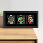 cadre photo acrylique moderne médailles or bronze rouge bleu vert noir motifs navire personnages
