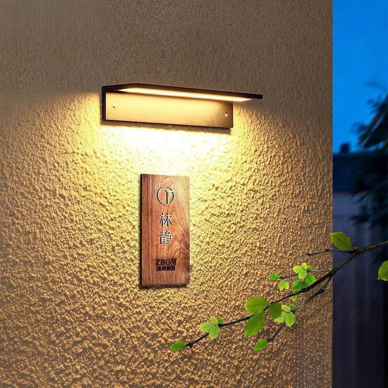 applique murale led moderne noir mat entrée cuisine chambre coucher étude salle manger fixée