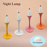 lampe chevet moderne rechargeable usb 5w orange tactile flux lumineux 60 ledABL