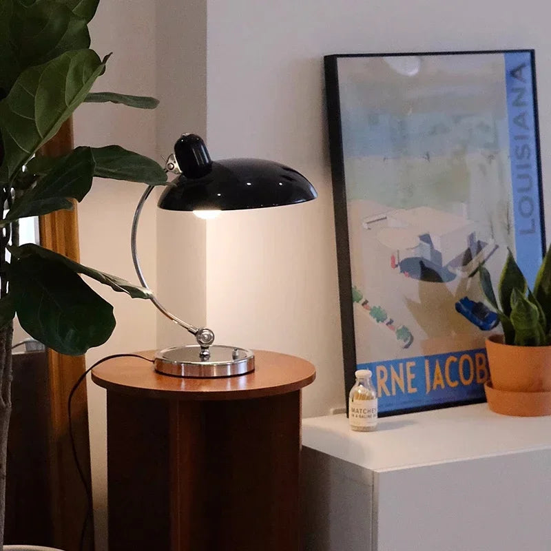 lampe moderne noir argenté mat led vde haute qualité adjustable