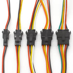 connecteurs led jst broches cables noirs rouges pragmatiques certifiés rohs cee